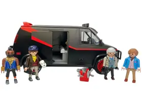 70750 Playmobil A-team Van Playset Figure Vehicle Set Lot Assembled No Box