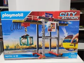 70770 Playmobil City Action Crane For Cargo Containers New 2021