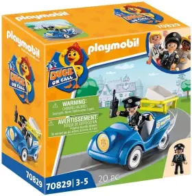 70829 Playmobil Duck On Call Police Mini-car