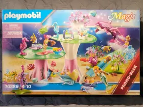 70886 Playmobil Magic Mermaid Family Underwater Set 140 Pieces