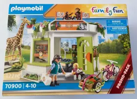 70900 Playmobil New Sealed Family Fun Zoo Veterinary Practice 122 Pc