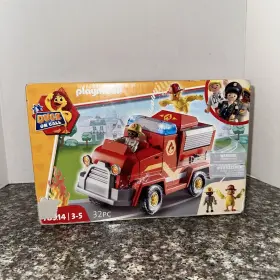 70914 Playmobil - Duck On Call Fire Vehicles Set
