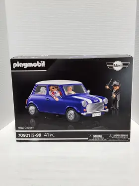 70921 Playmobil Mini Cooper W Figures Purse Bag Dog New 2022