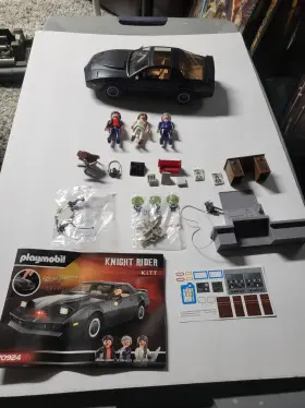 70924 Playmobil Knight Rider K.i.t.t. Car - No Box