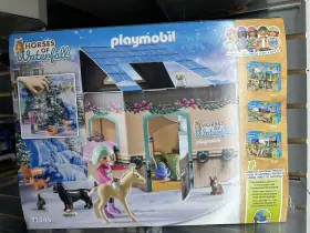 71345 Playmobil 70934 -horses Of Waterfall Christmas Sleigh Advent Calendar New Sealed