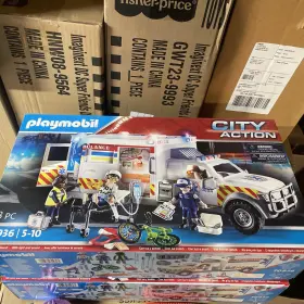 70936 Playmobil City Action Ambulance With Lights And Sound New