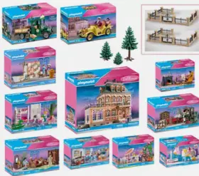 70937 Playmobil New Huge Victorian Mansion Dollhouse 13 Set Lot