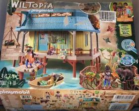 71007 Playmobil Wiltopia - Animal Care Station Building Play Set 347 Pcs Read