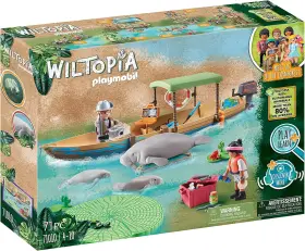 71010 Playmobil Wiltopia Boat Trip To The Manatees