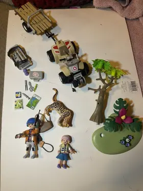 71011 Playmobil Wiltopia Animal Rescue Quad Toy Playset