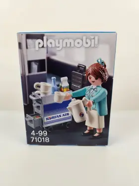 71019 Playmobil 71018 Korean Air Stewardess New 2021 Limited Edition