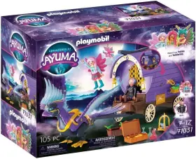 71031 Playmobil Adventures Of Ayuma Fairy Carriage With Phoenix Damaged Box