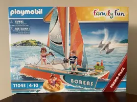 71043 Playmobil Family Fun Catamaran Summer New In Box