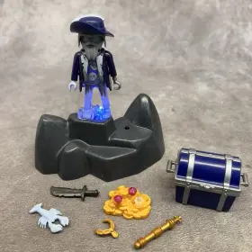 Playmobil 71047 Pirates Ghost Pirate Guard And Treasure Chest- Incomplete