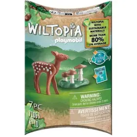 71063 Playmobil Wiltopia Fawn Animal Toy For Children 4-10 Sustainable Ani