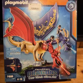 71080 Playmobil Dragons The Nine Realms - Wu And Wei With Jun Sealed