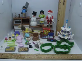 71088 Playmobil Advent Calendar Christmas Parts Lot Kitchen Baking Incomplete