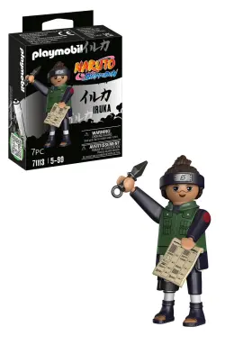 71113 Playmobil Naruto Iruka Figure Set Shippuden Anime Collectors Figu