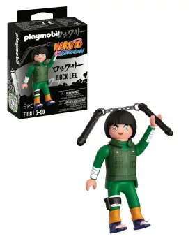 71118 Playmobil Naruto Rock Lee Figure Set Shippuden Anime Collectors F