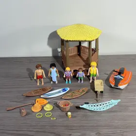71143 Playmobil Wiltopia Paddling Tour With River Building Set Incomplete