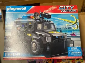 71144 Playmobil City Action Tactical Police All-terrain Vehicle Mib/new
