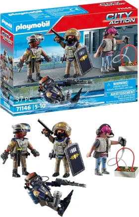 71146 Playmobil Tactical Police Figure Set