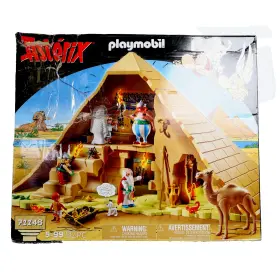 71148 Playmobil Asterix Egyptian Pyramid Playset W 92 Pieces Damaged Box Read