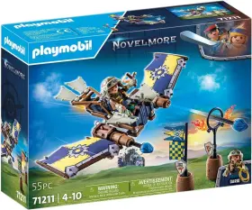 71211 Playmobil New Sealed Novelmore Darios Glider 55 Pc Toy Playset Usa Seller