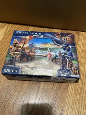 71212 Playmobil Novelmore All In Sealed Box Open