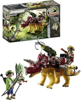 71262 Playmobil Dino Rise Triceratops New In Box