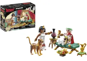 71270 Playmobil Asterix Caesar And Cleopatra - With Two Characters A Taille