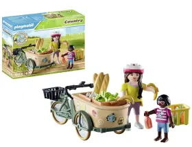 71306 Playmobil Country Cargo Bike Practical And Environmentally Friendly Trans