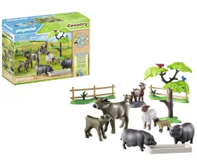 71307 Playmobil Country Animal Set With Paddock Lovingly Designed Farm Ani