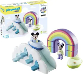 71319 Playmobil 1.2.3 And Disney Mickeys Minnies Cloud Home