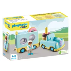 71325 Playmobil 1.2.3 Crazy Donut Truck With Stacking And Sorting Feature