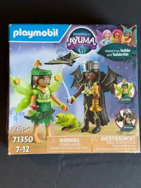 71350 Playmobil Ayuma Forest Fairy And Bat With Soul Animals