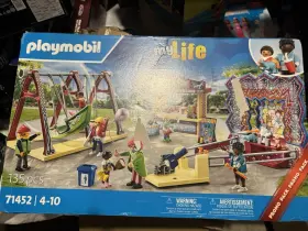 71452 Playmobil My Life Fun Fair Mib/new