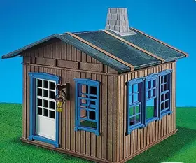 7146 Playmobil Vintage Western House - Hard To Find Mint In Bag Never Assembled