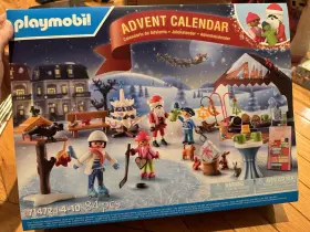 71472 Playmobil Trip To The Christmas Market Advent Calendar Mib/new