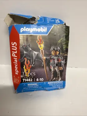 71482 Playmobil Special Wolf And Warrior 2024 New Open Box
