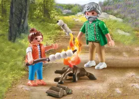 71513 Playmobil Campfire With Marshmallows Set New In Box