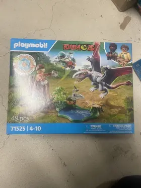 71525 Playmobil Dinos Observatory For Dimorphodon New