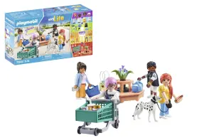 71541 Playmobil Mylife Myfigures Shopping A Big Spree Through The Sto