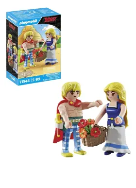 71544 Playmobil Asterix Tragicomix And Panacea Beloved Couple From The