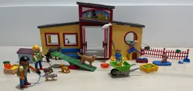 71599 Playmobil My Life Tiny Paws Pet Hotel - In Good Condition