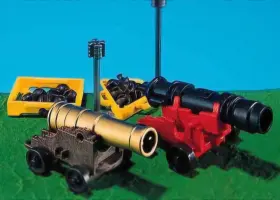 7160 Playmobil Cannons Usa Version 2 Crates Bombs Sealed Vintage Add-on