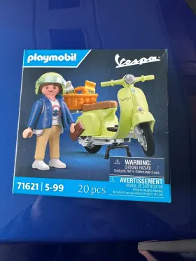71621 Playmobil 71622 1969 Vespa 150 Sprint Veloce Green New In Hand Usa Ready To Ship
