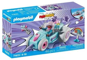 71635 Playmobil Fun Stars Racing Unicorn 46 Pcs Toy Building Kit