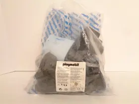 7168 Playmobil 1995 Direct Sales Large Dark Grey Rock Landscape Building Set Mip