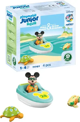 71707 Playmobil Junior And Disney Mickey Mouses Boat Tour